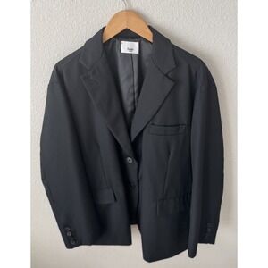 The Frankie Shop Black Tailored Blazer